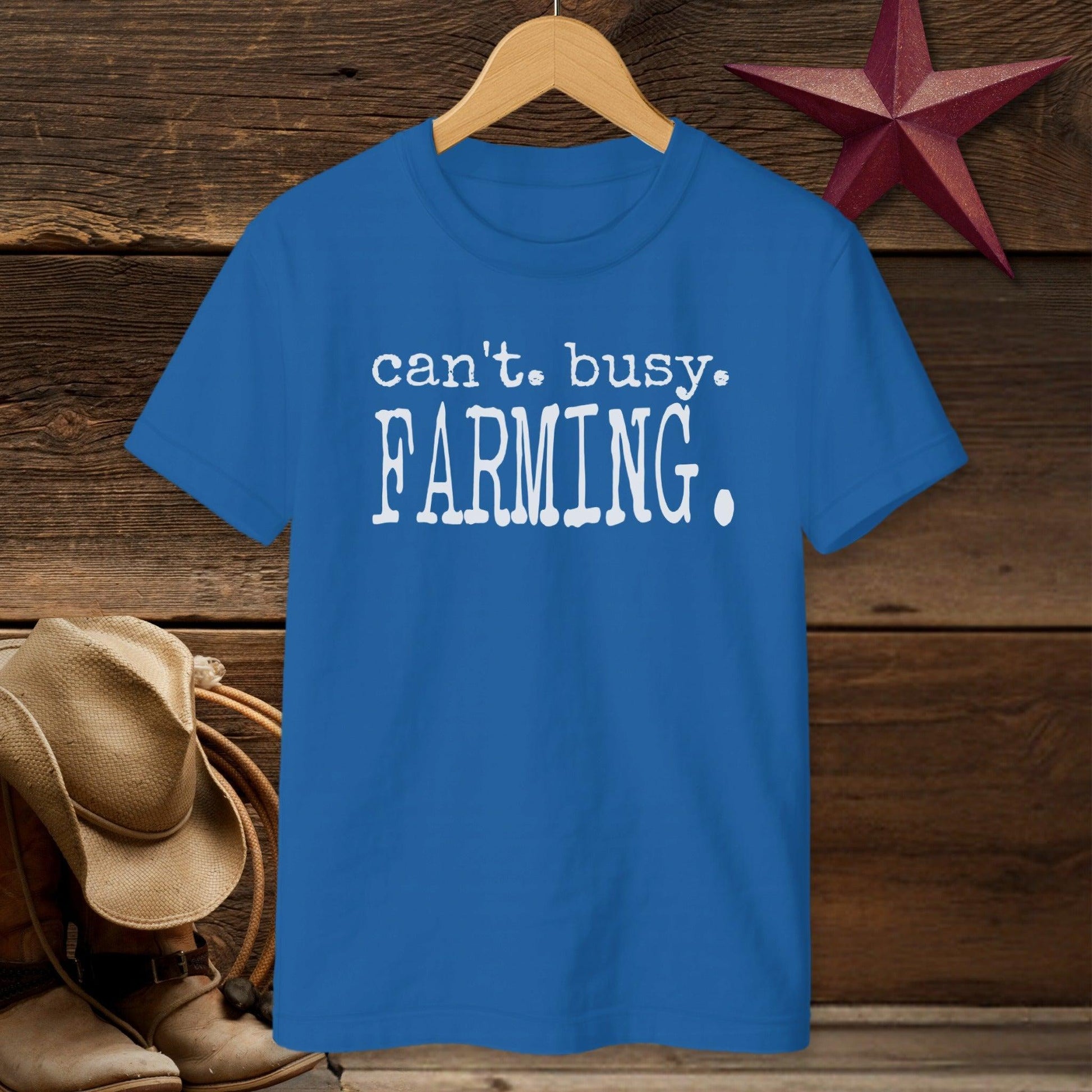 Can't Busy Farming T-Shirt (Youth)