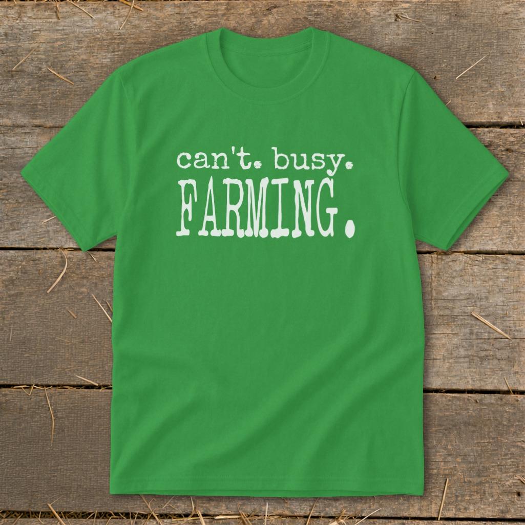 Can't Busy Farming Youth Tee