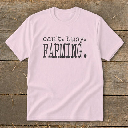 Can't Busy Farming Youth Tee