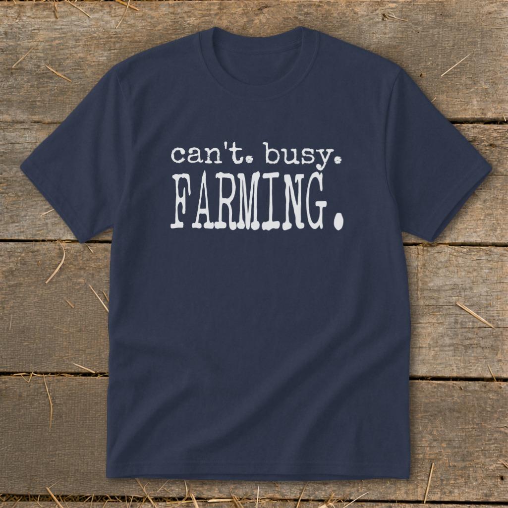 Can't Busy Farming Youth Tee