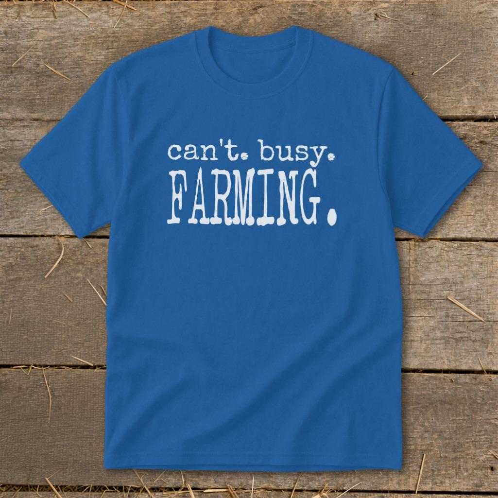 Can't Busy Farming Youth Tee