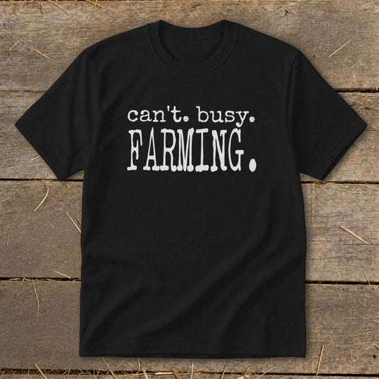 Can't Busy Farming Youth Tee