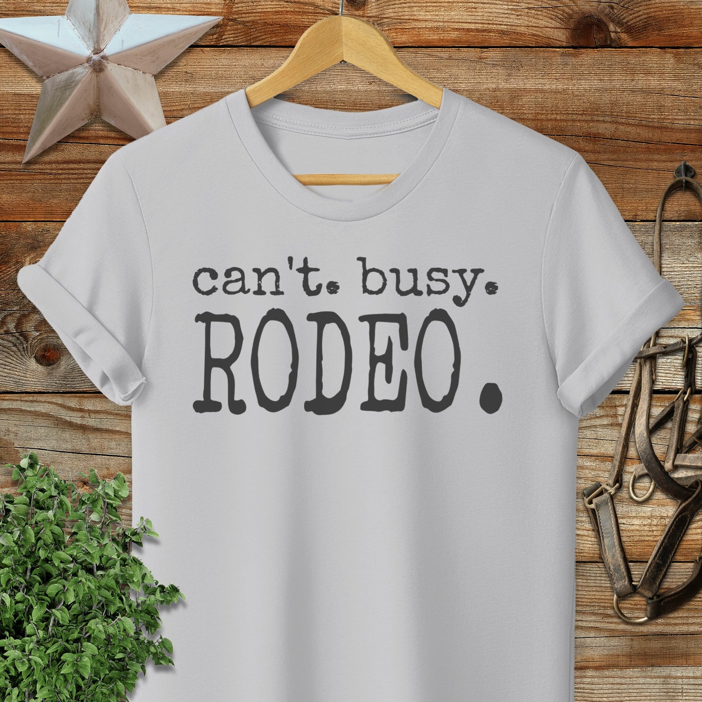 Can't Busy Rodeo Softstyle Tee