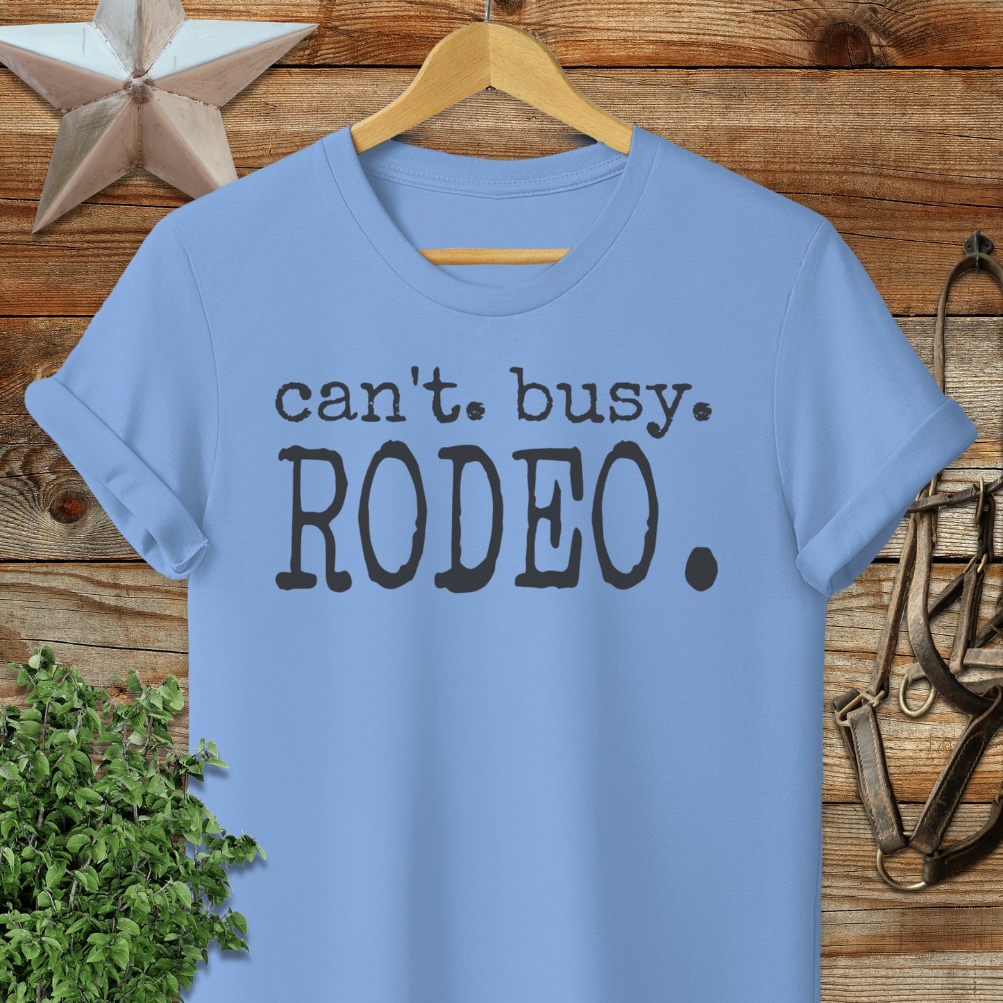 Can't Busy Rodeo Softstyle Tee