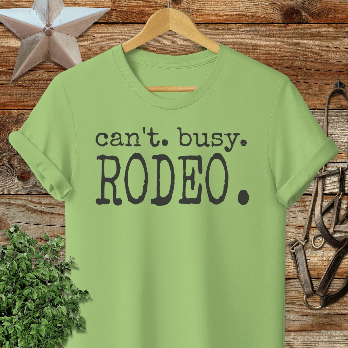 Can't Busy Rodeo Softstyle Tee