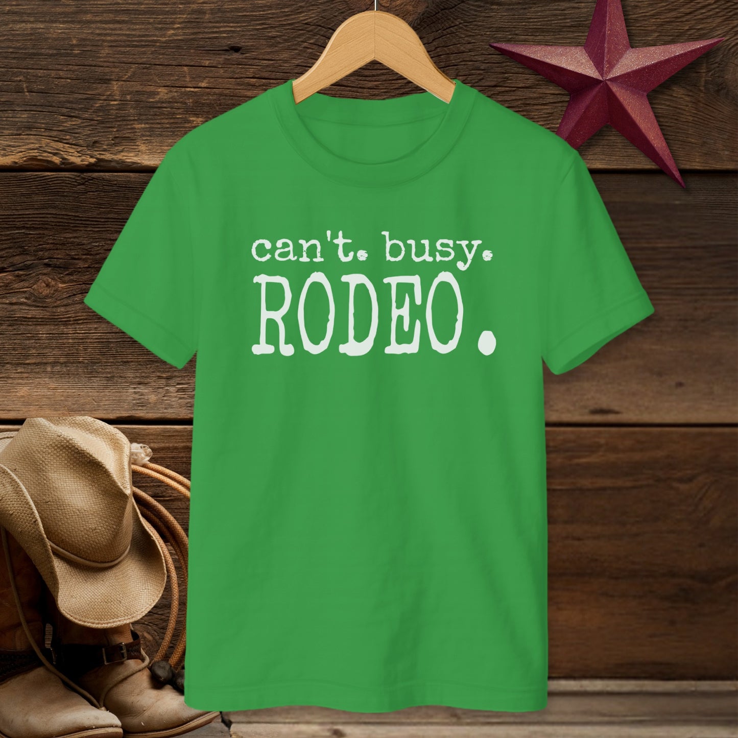 Can't Busy Rodeo T-Shirt (Youth)