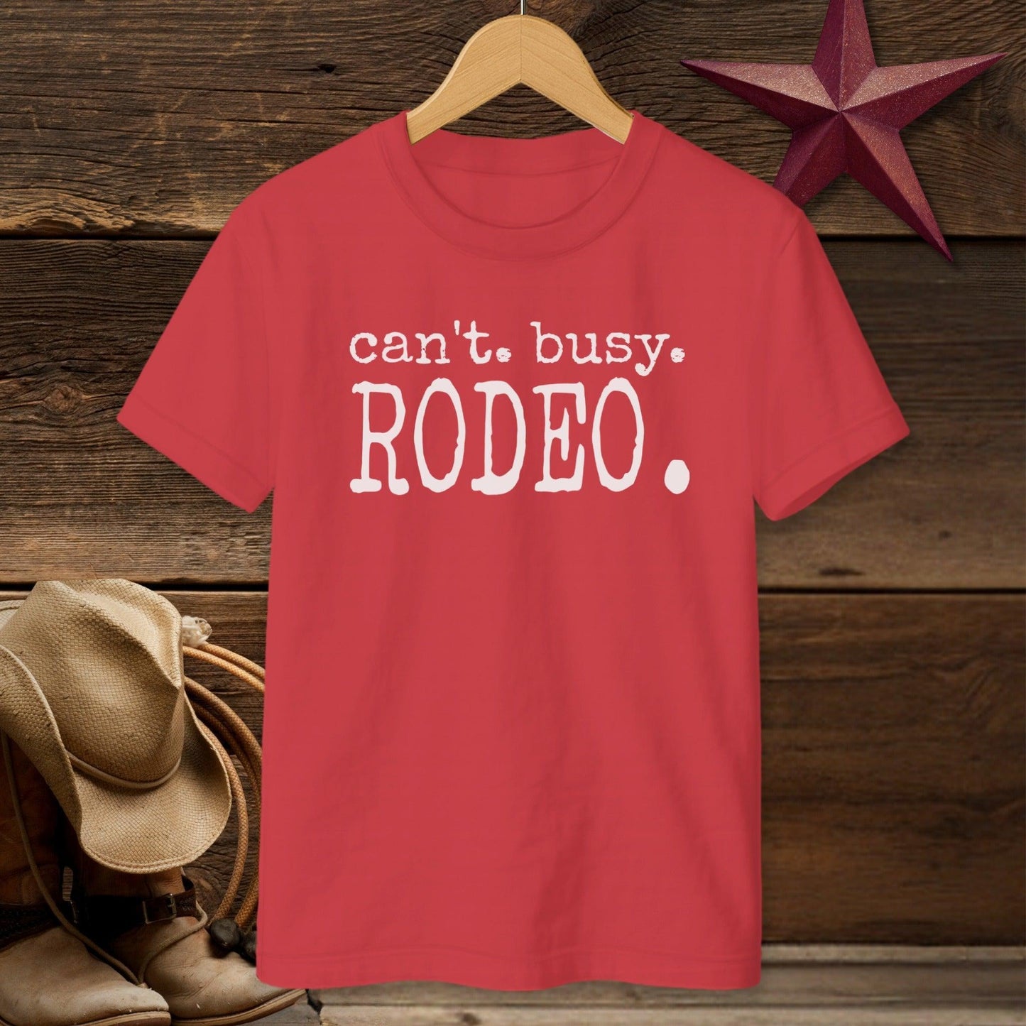 Can't Busy Rodeo T-Shirt (Youth)