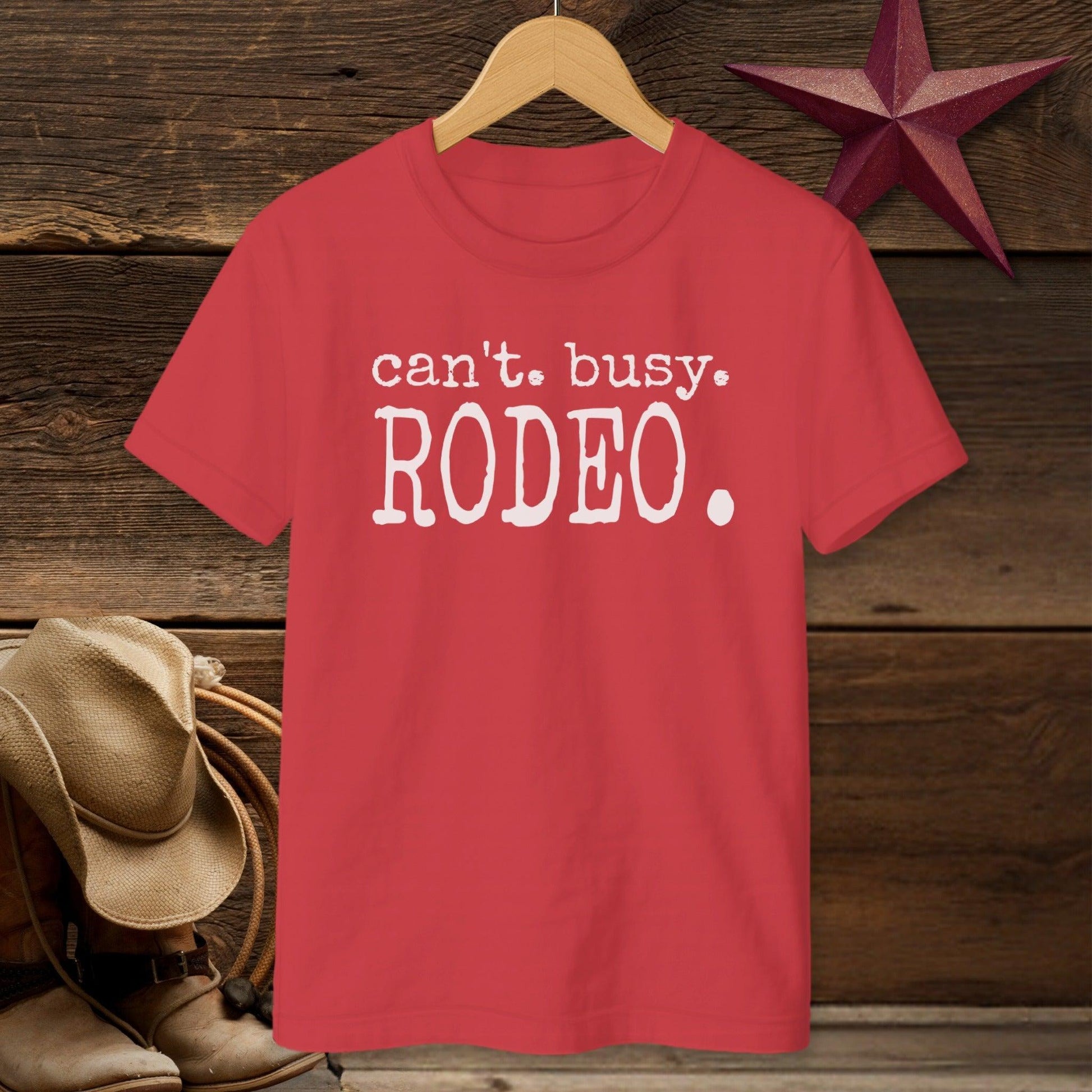 Can't Busy Rodeo T-Shirt (Youth)