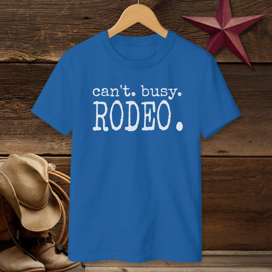 Can't Busy Rodeo T-Shirt (Youth)