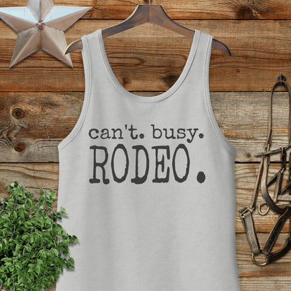 Can't Busy Rodeo Tank Top