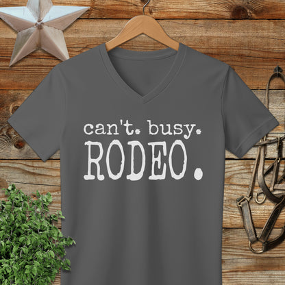 Can't Busy Rodeo V-neck