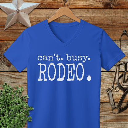 Can't Busy Rodeo V-neck