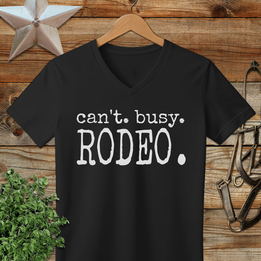 Can't Busy Rodeo V-neck