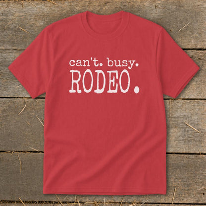 Can't Busy Rodeo Youth Tee