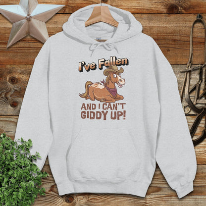 Can't Giddy Up Hoodie
