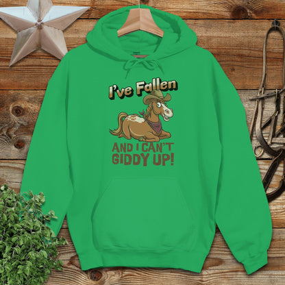 Can't Giddy Up Hoodie