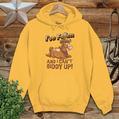 Can't Giddy Up Hoodie