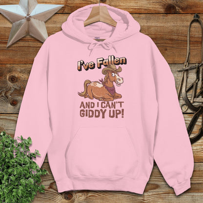 Can't Giddy Up Hoodie