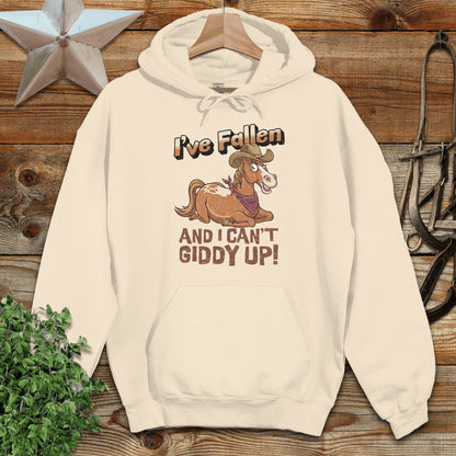 Can't Giddy Up Hoodie