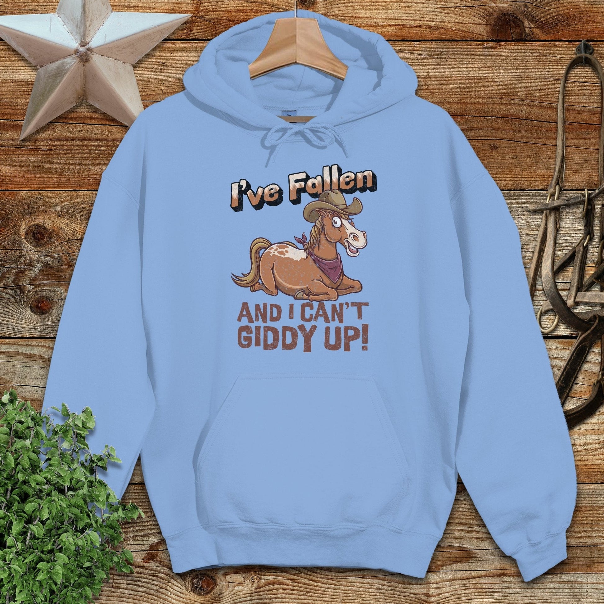 Can't Giddy Up Hoodie