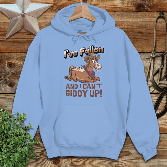Can't Giddy Up Hoodie