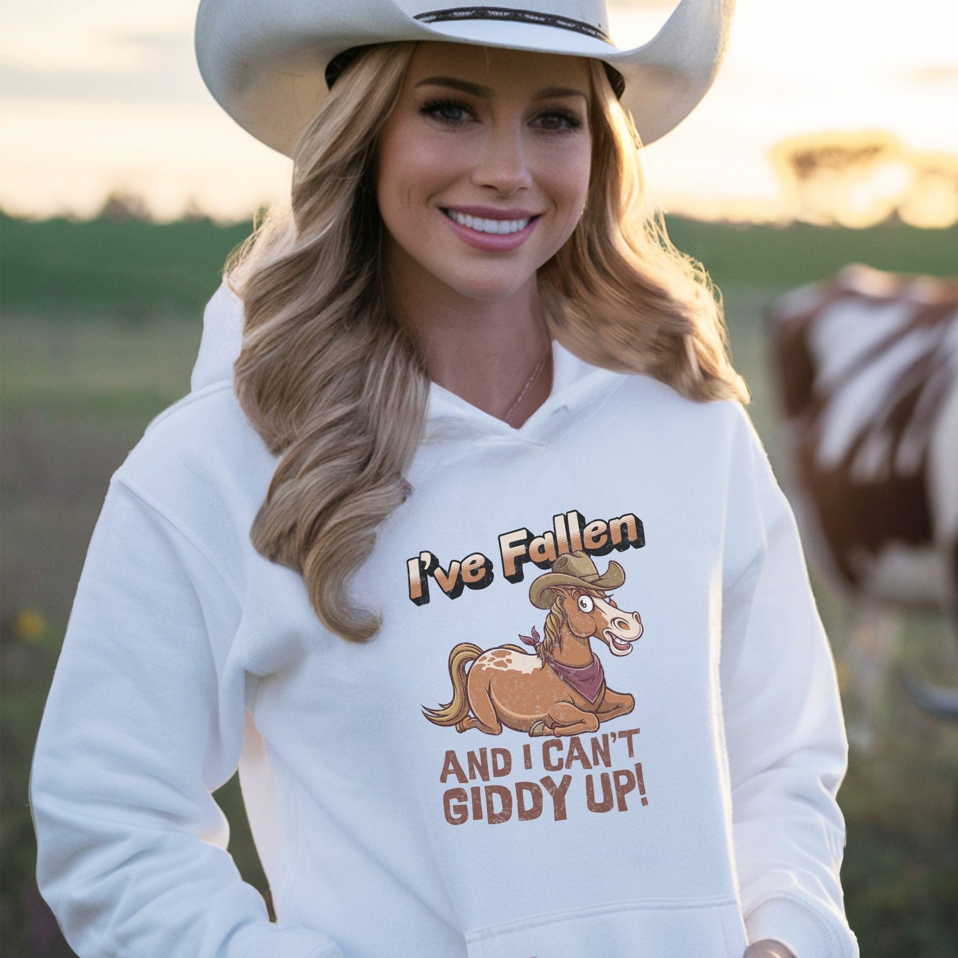 Can't Giddy Up Sweatshirt