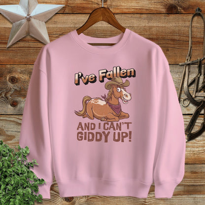 Can't Giddy Up Sweatshirt