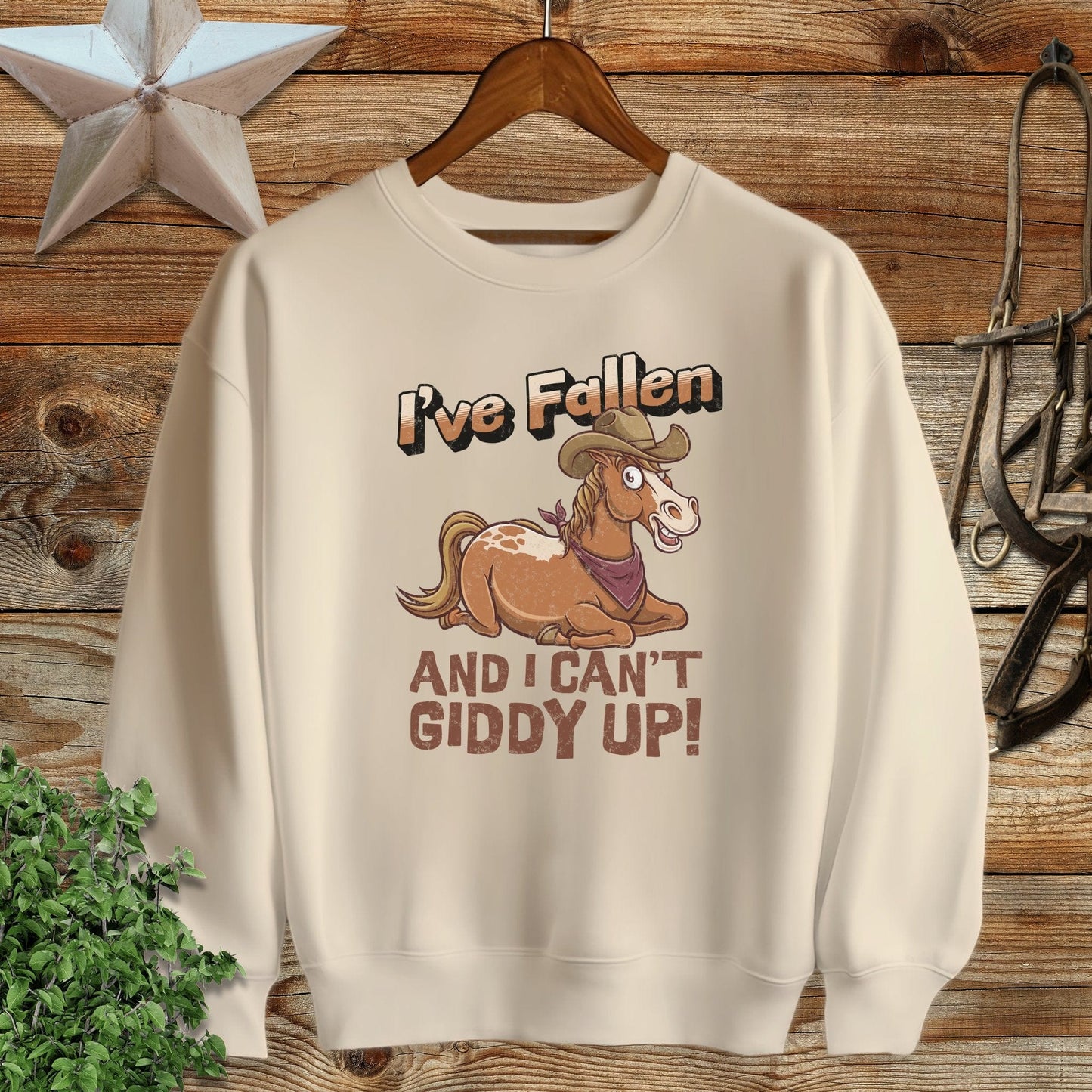 Can't Giddy Up Sweatshirt