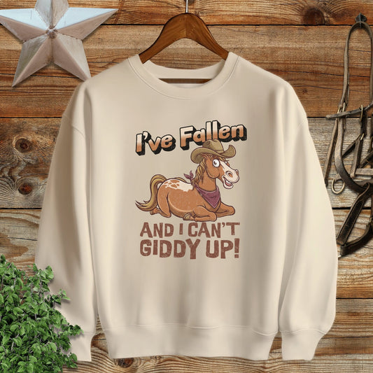 Can't Giddy Up Sweatshirt