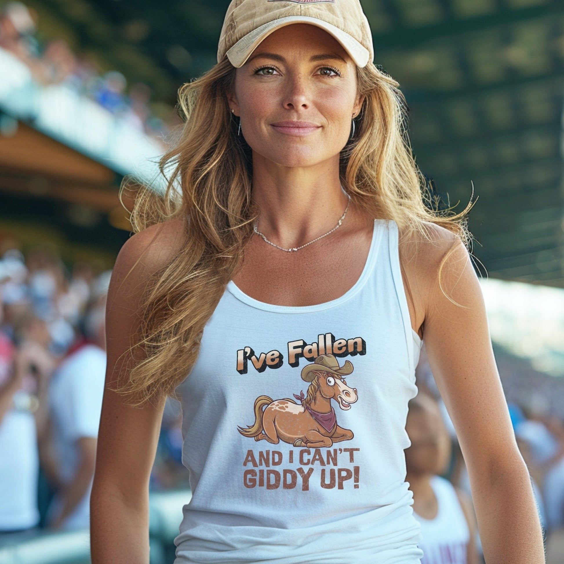 Can't Giddy Up Tank Top