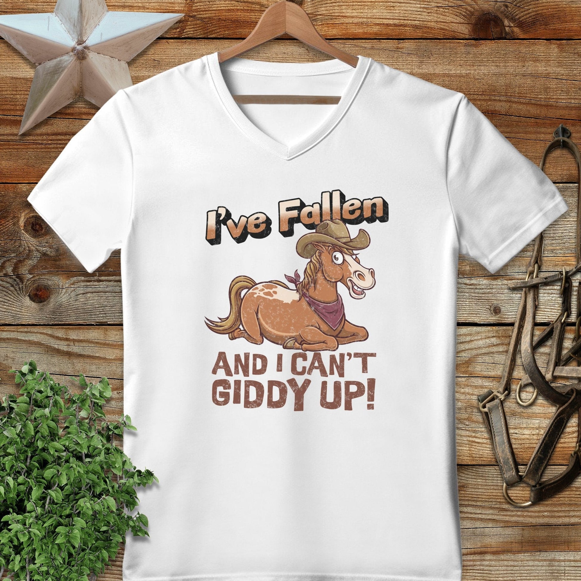 Can't Giddy Up V-neck