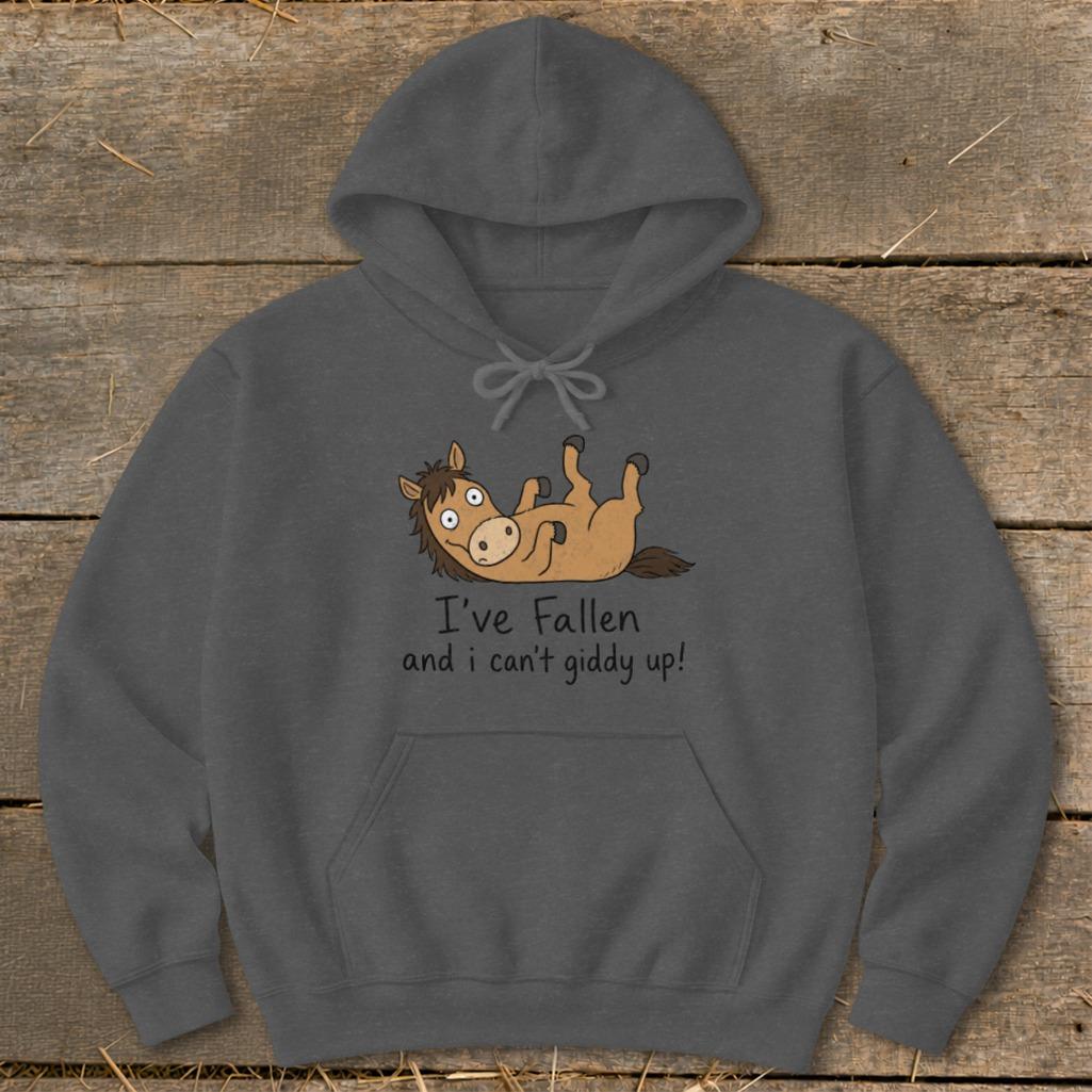 Can't Giddy Up Hoodie