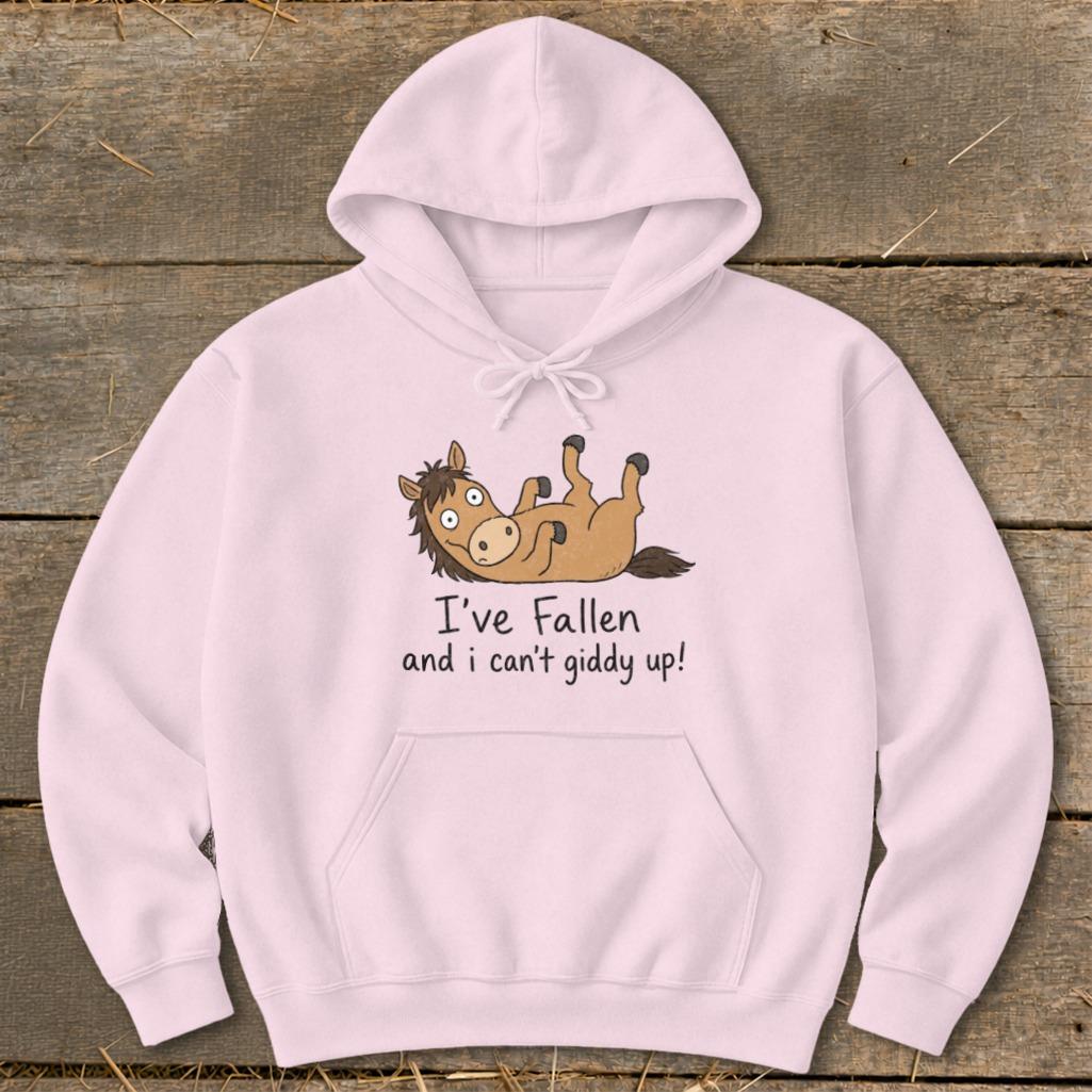 Can't Giddy Up Hoodie