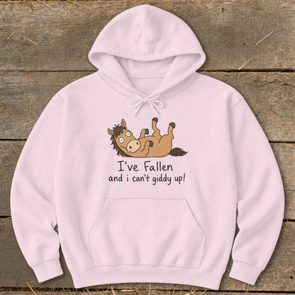 Can't Giddy Up Hoodie