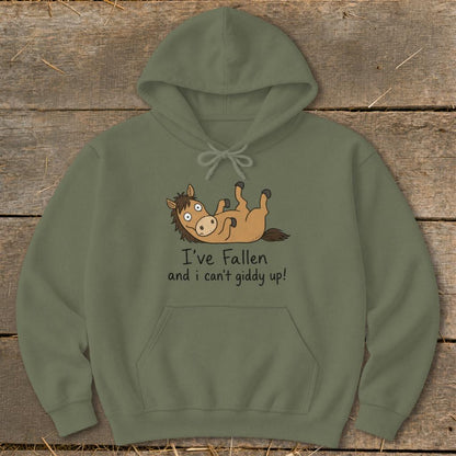 Can't Giddy Up Hoodie