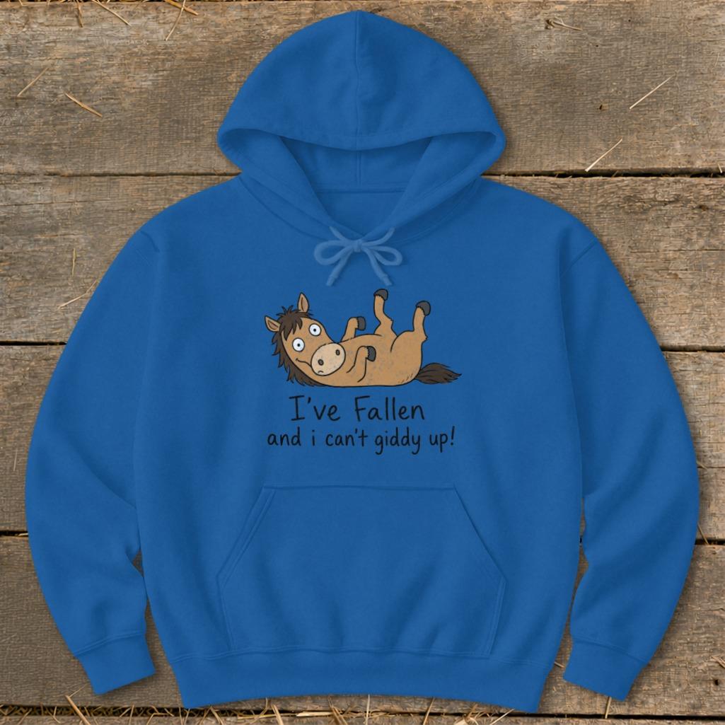 Can't Giddy Up Hoodie