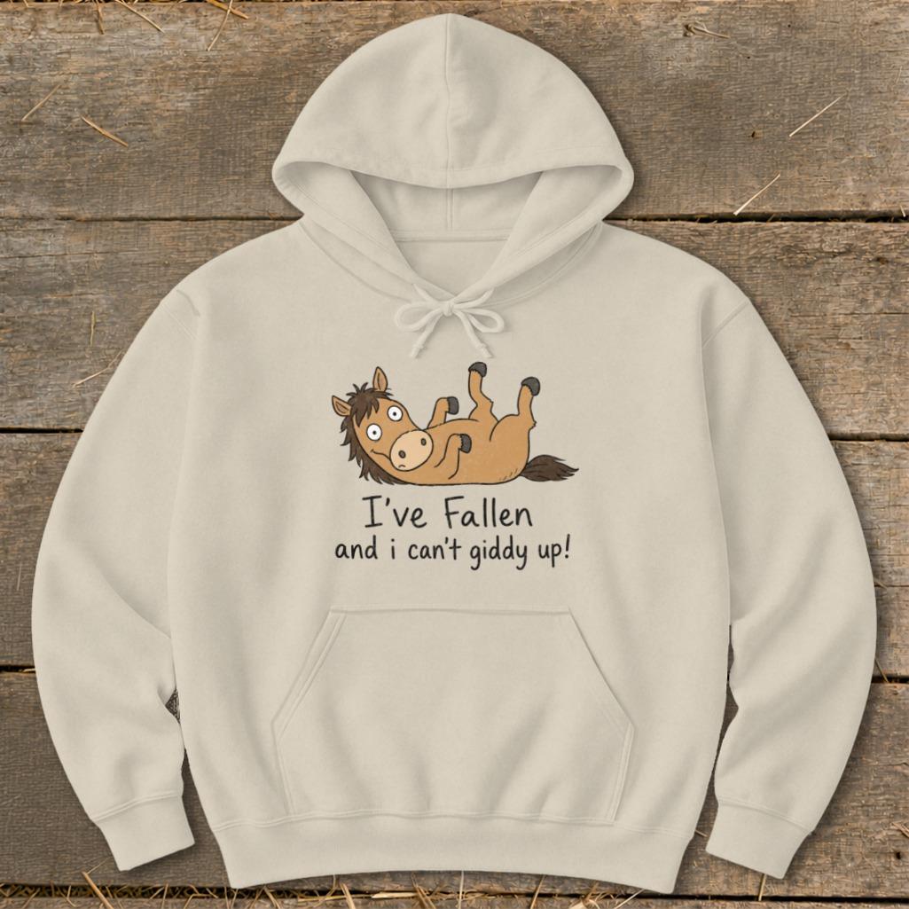 Can't Giddy Up Hoodie
