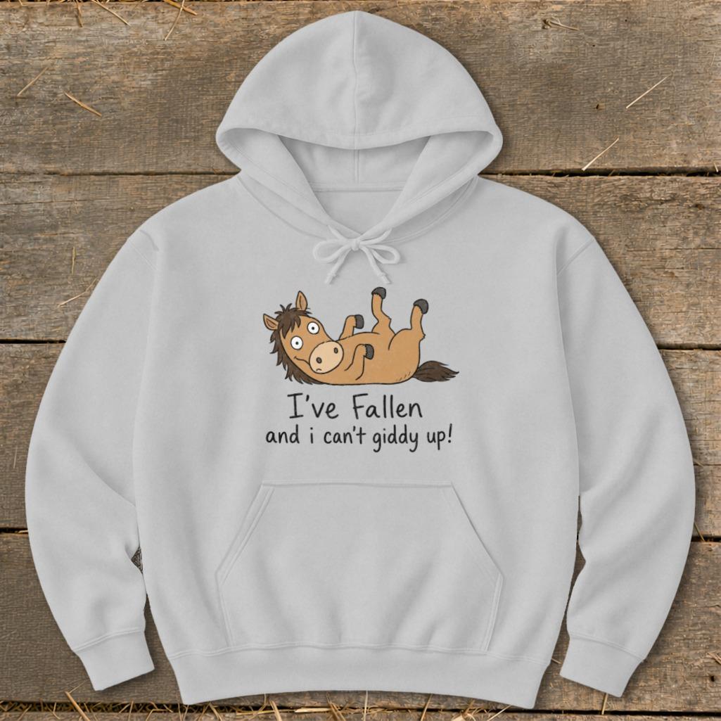 Can't Giddy Up Hoodie