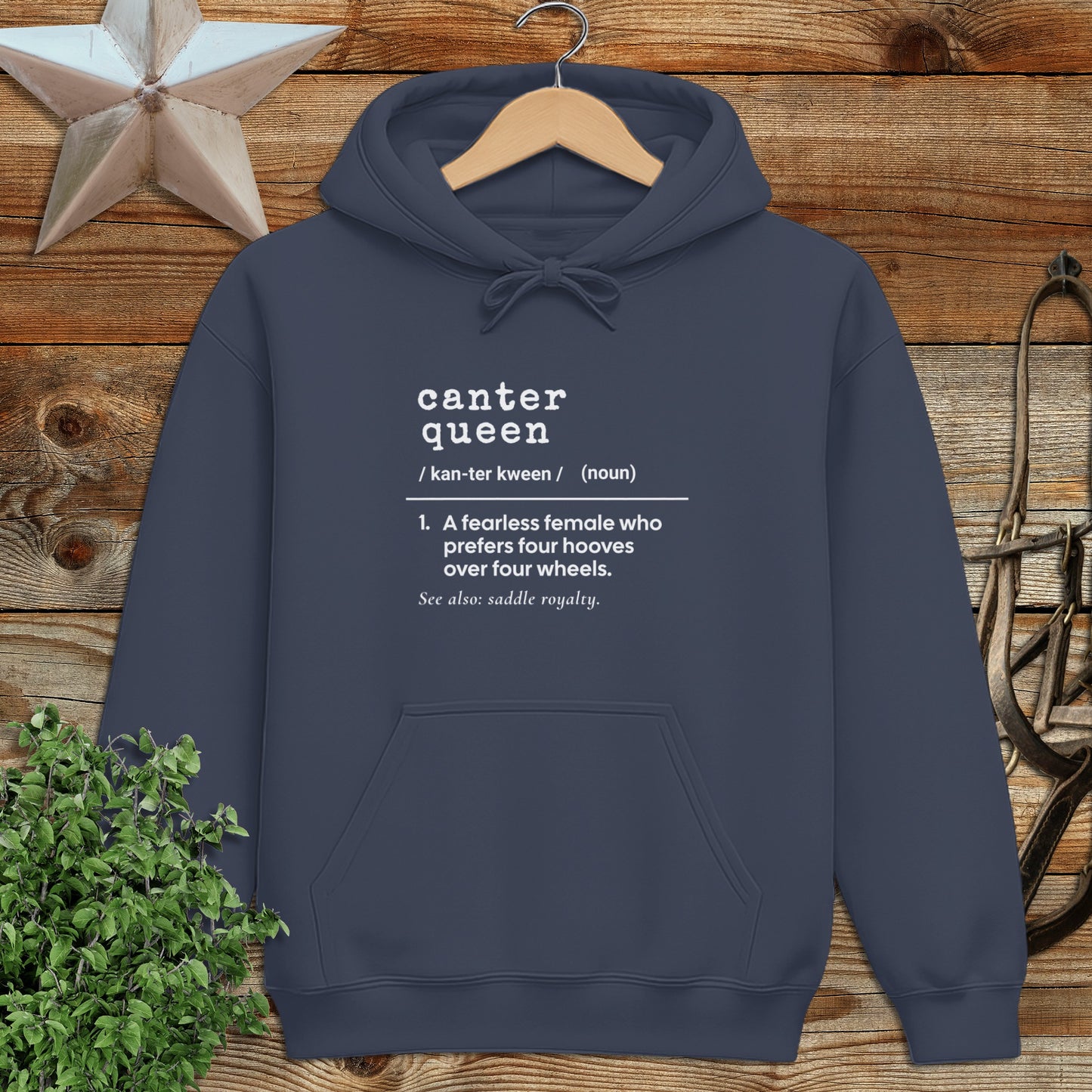Canter Queen Definition Hoodie