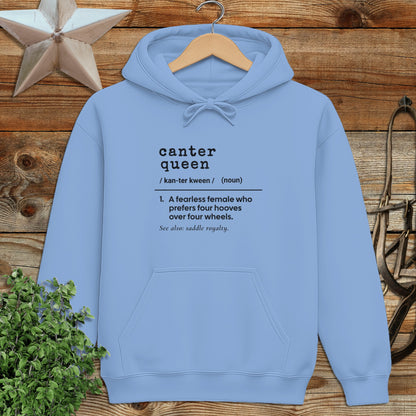Canter Queen Definition Hoodie
