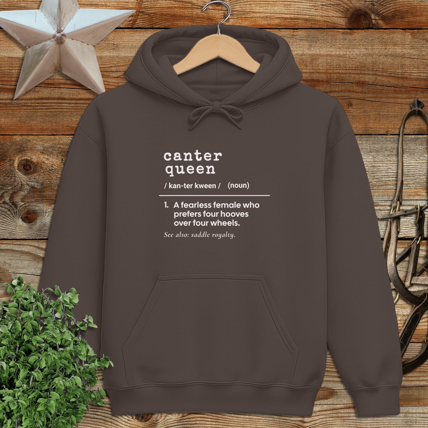 Canter Queen Definition Hoodie