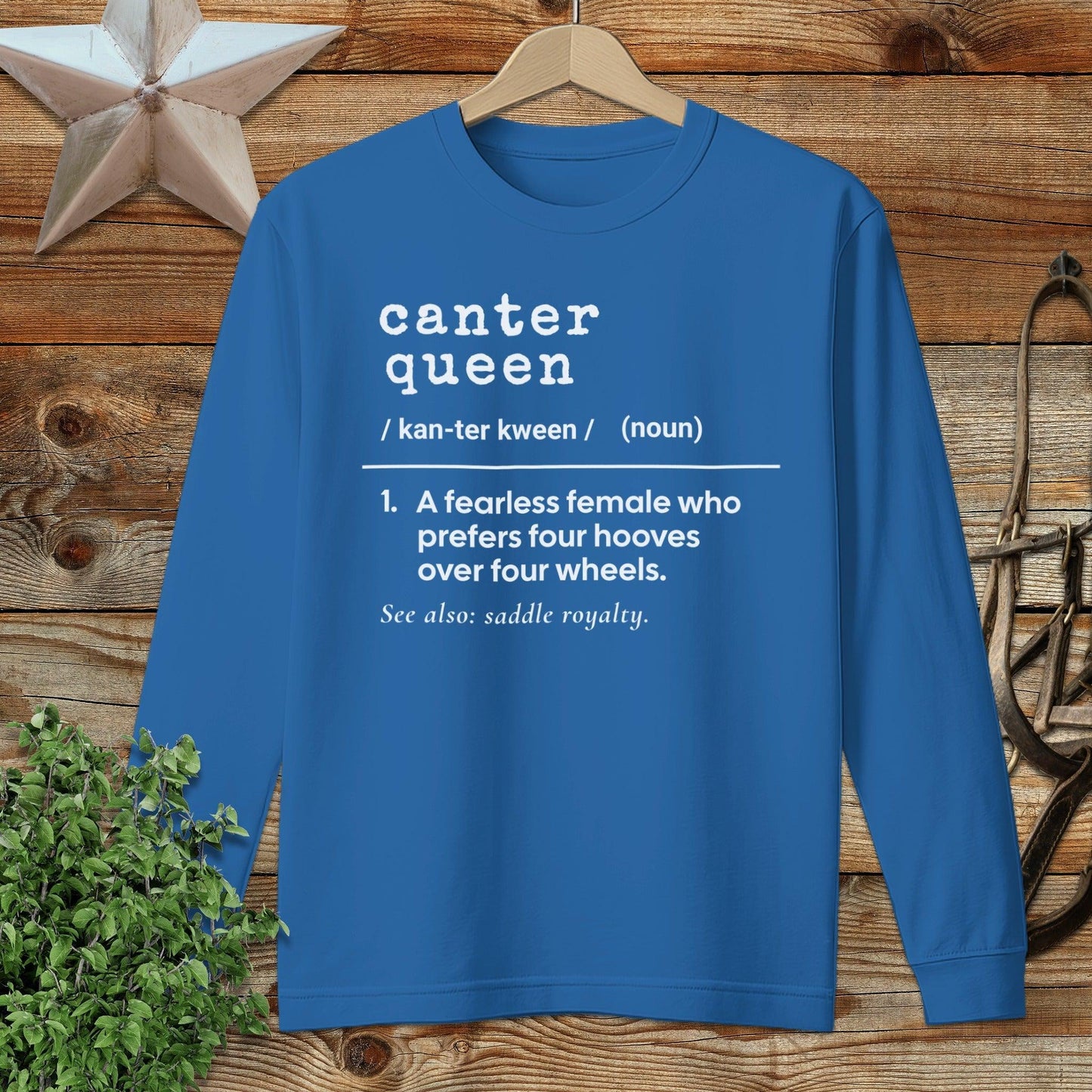 Canter Queen Definition Long Sleeve Tee