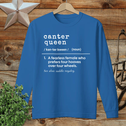 Canter Queen Definition Long Sleeve Tee