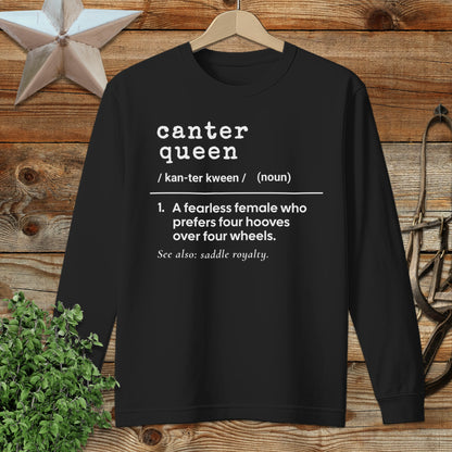 Canter Queen Definition Long Sleeve Tee