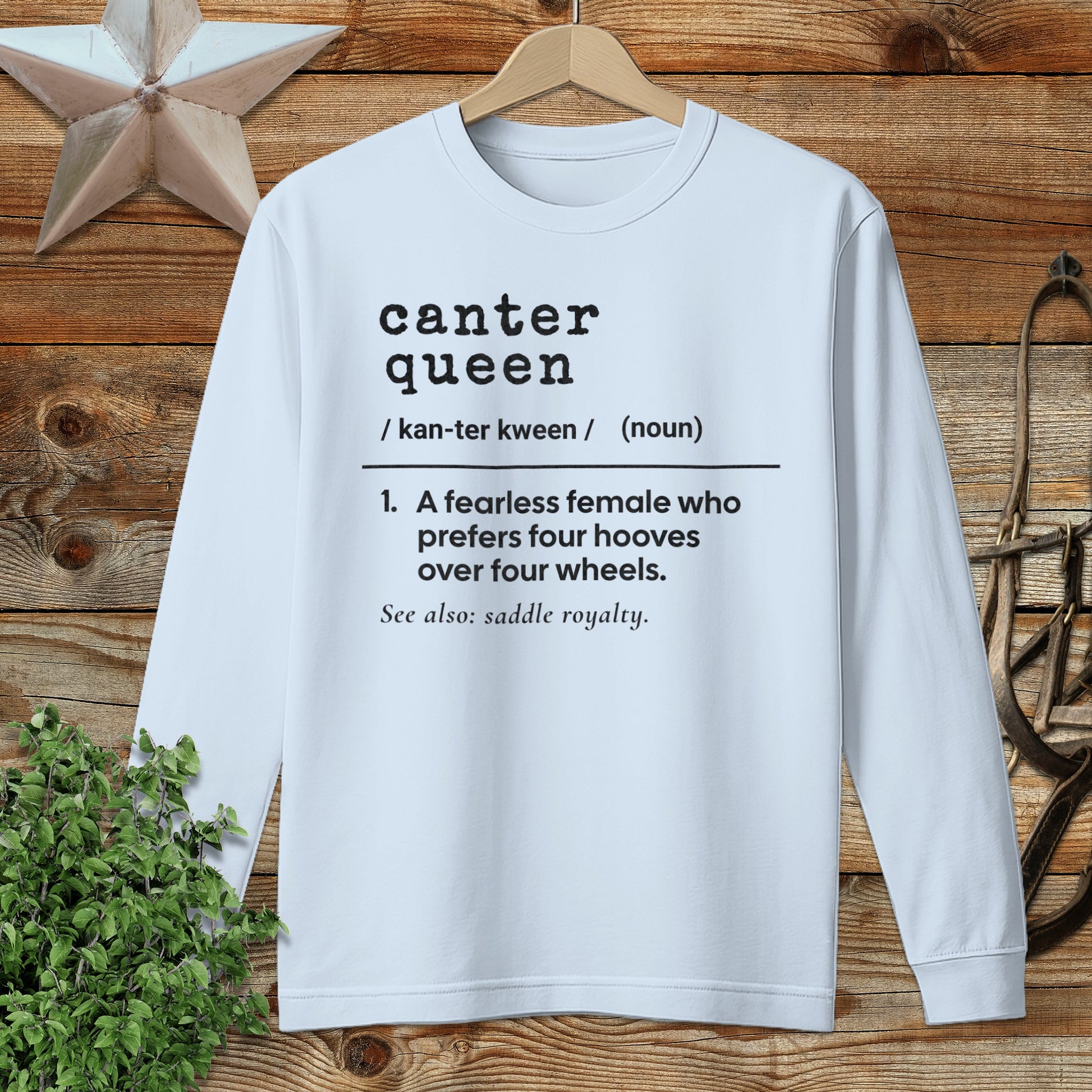 Canter Queen Definition Long Sleeve Tee