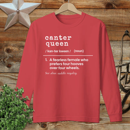 Canter Queen Definition Long Sleeve Tee