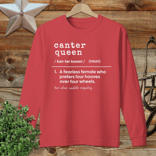 Canter Queen Definition Long Sleeve Tee