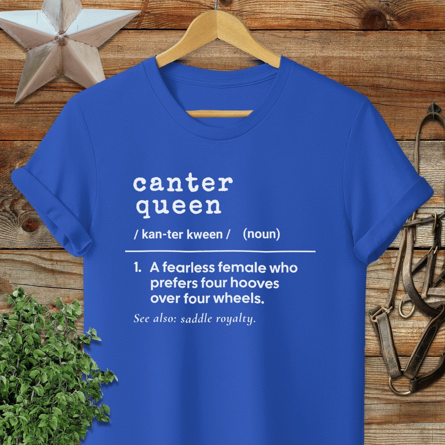 Canter Queen Definition Softstyle Tee