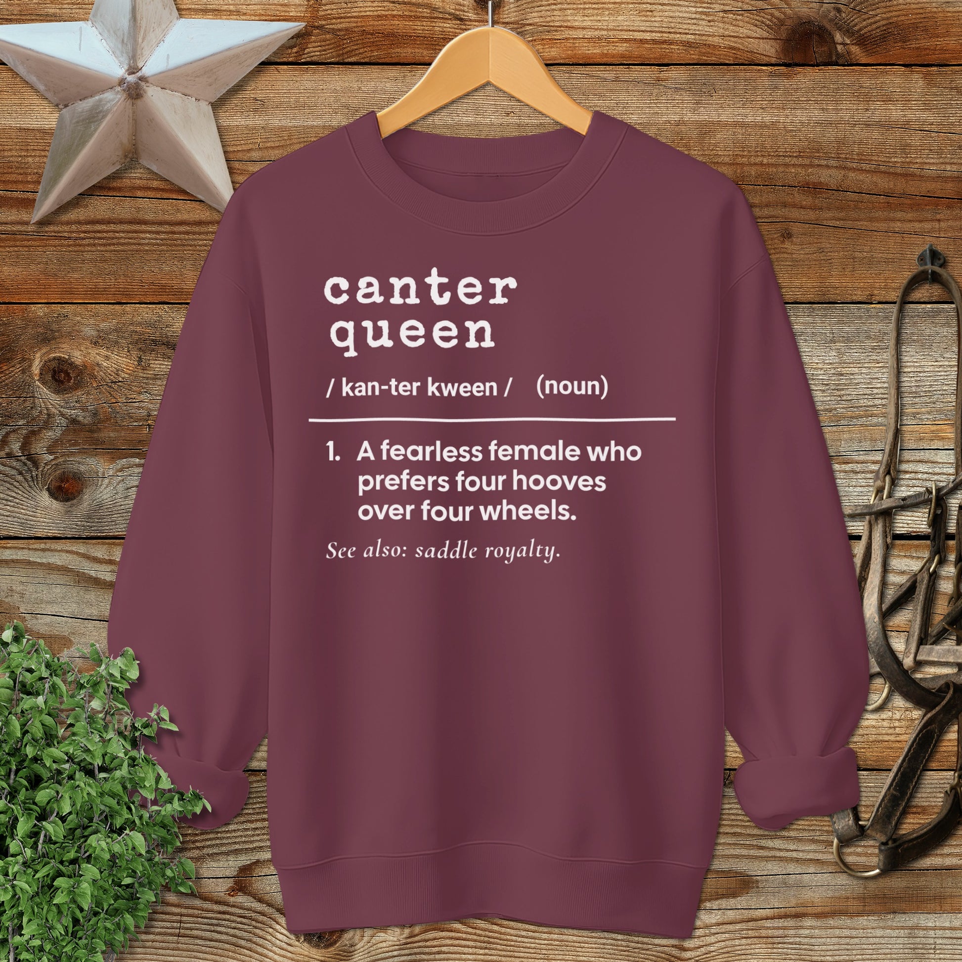 Canter Queen Definition Sweatshirt