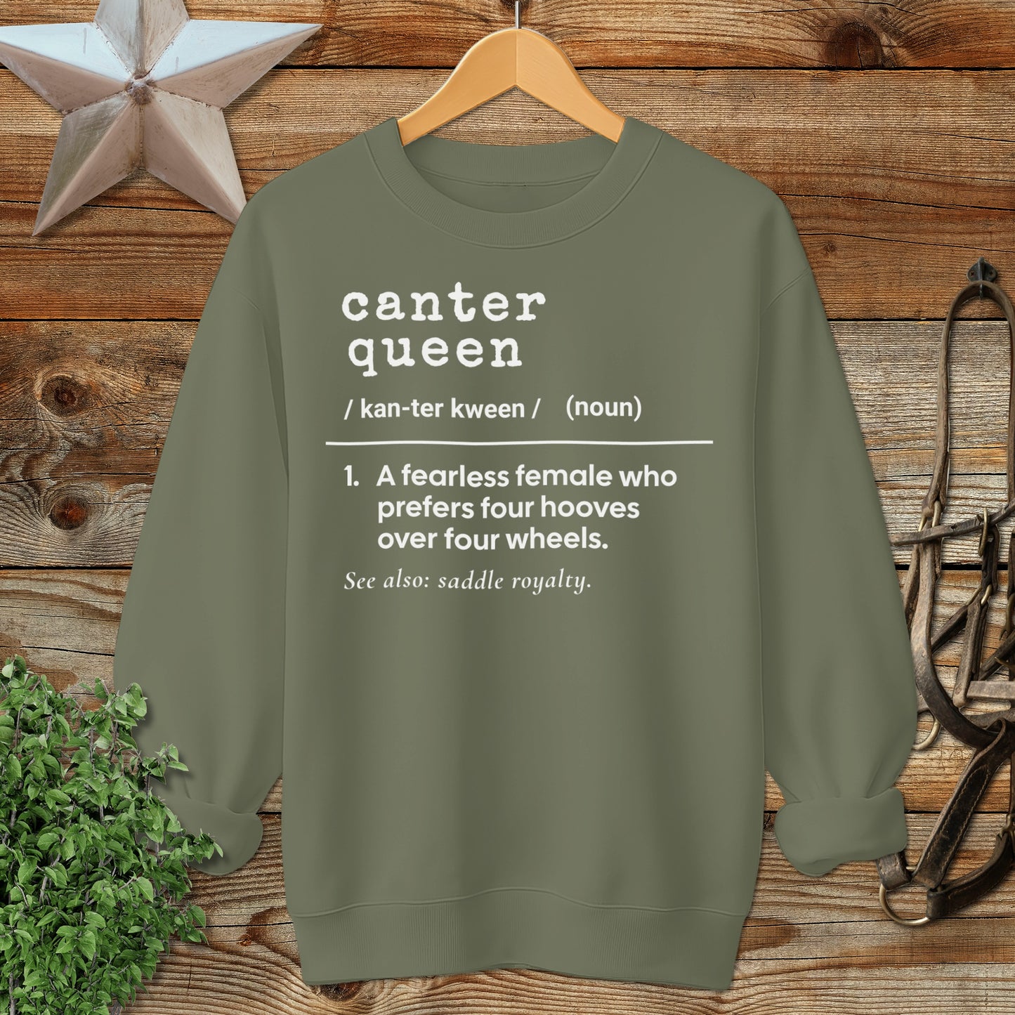 Canter Queen Definition Sweatshirt